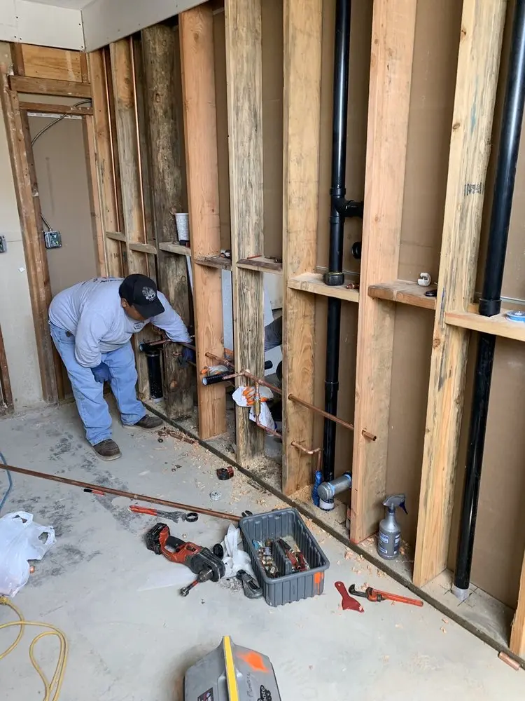 Commercial rough-in plumbing for Commercial Plumbing in Florissant